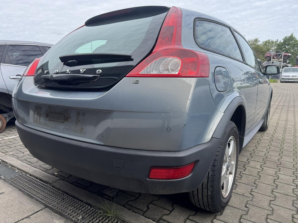 Volvo C30 original Stossf&auml;nger Sto&szlig;stange hinten 49000 Chameleon Blue Metallic Bj.2008